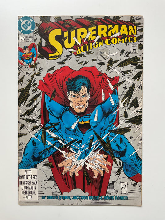 Action Comics #676 1992 DC Comics