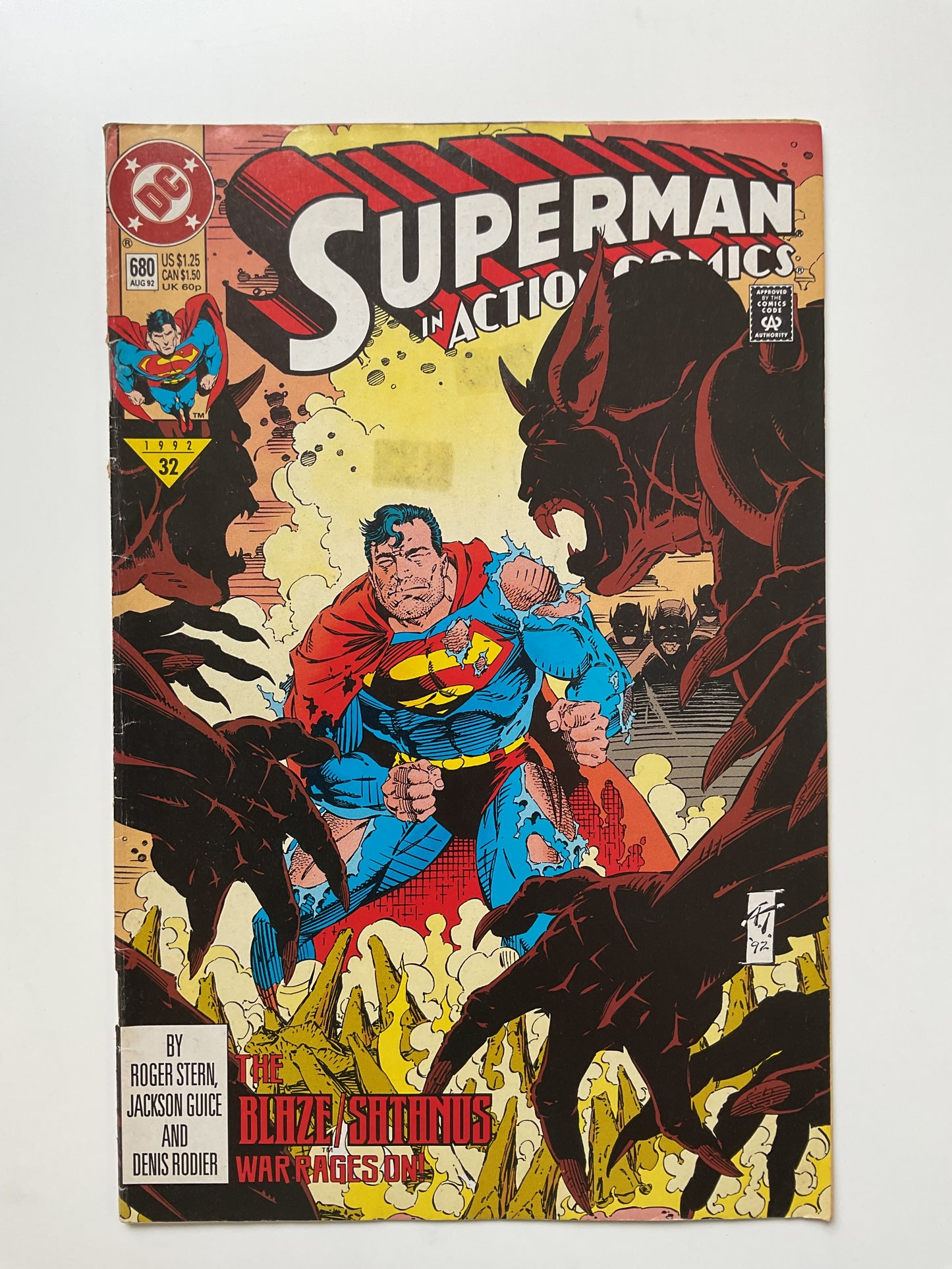 Action Comics #680 1992 DC Comics