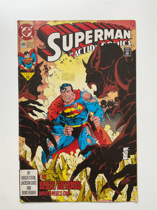 Action Comics #680 1992 DC Comics