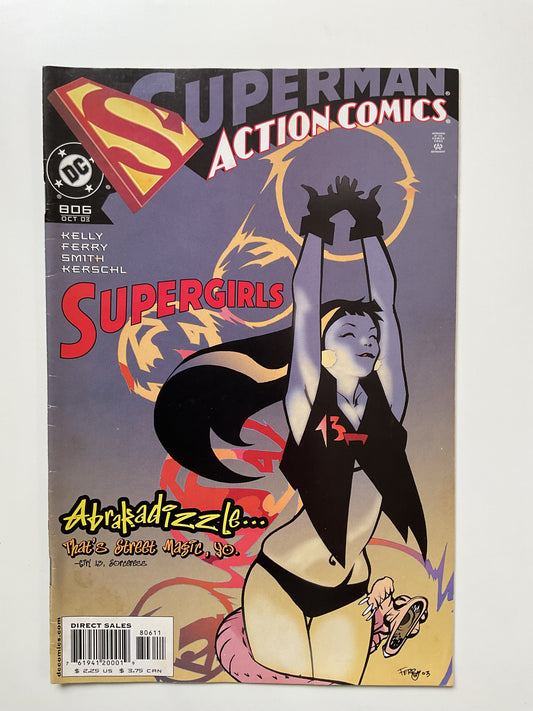 Action Comics #806 2003 DC Comics Natasha Irons Becomes Steel