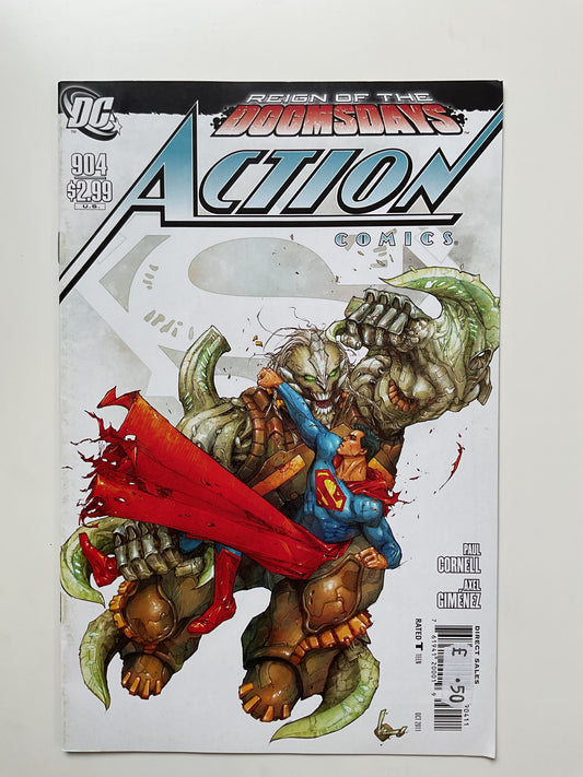 Action Comics #904 2011 DC Comics Reign Of The Doomsdays