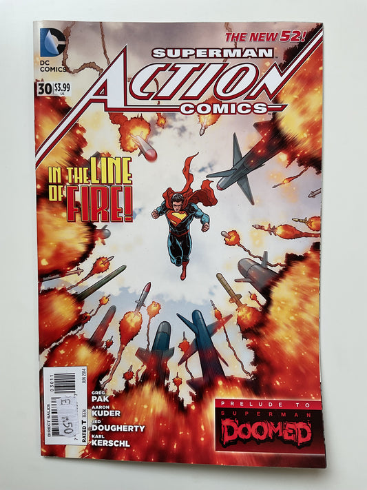 Action Comics #30 2014 DC Comics Doomed