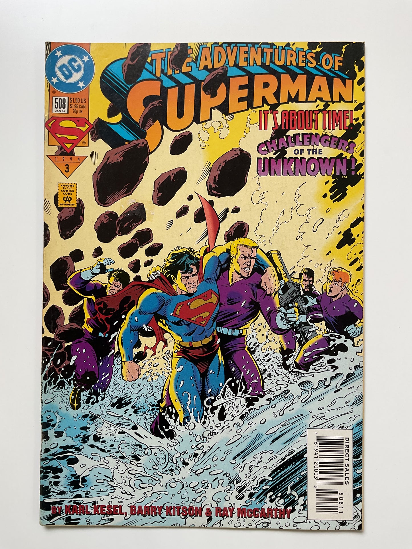 Adventures Of Superman #508 1994 DC Comics