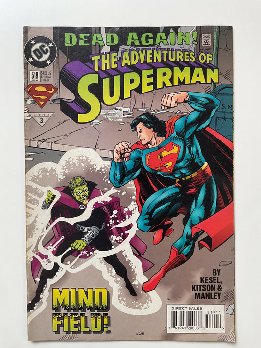 Adventures Of Superman #519 1995 DC Comics