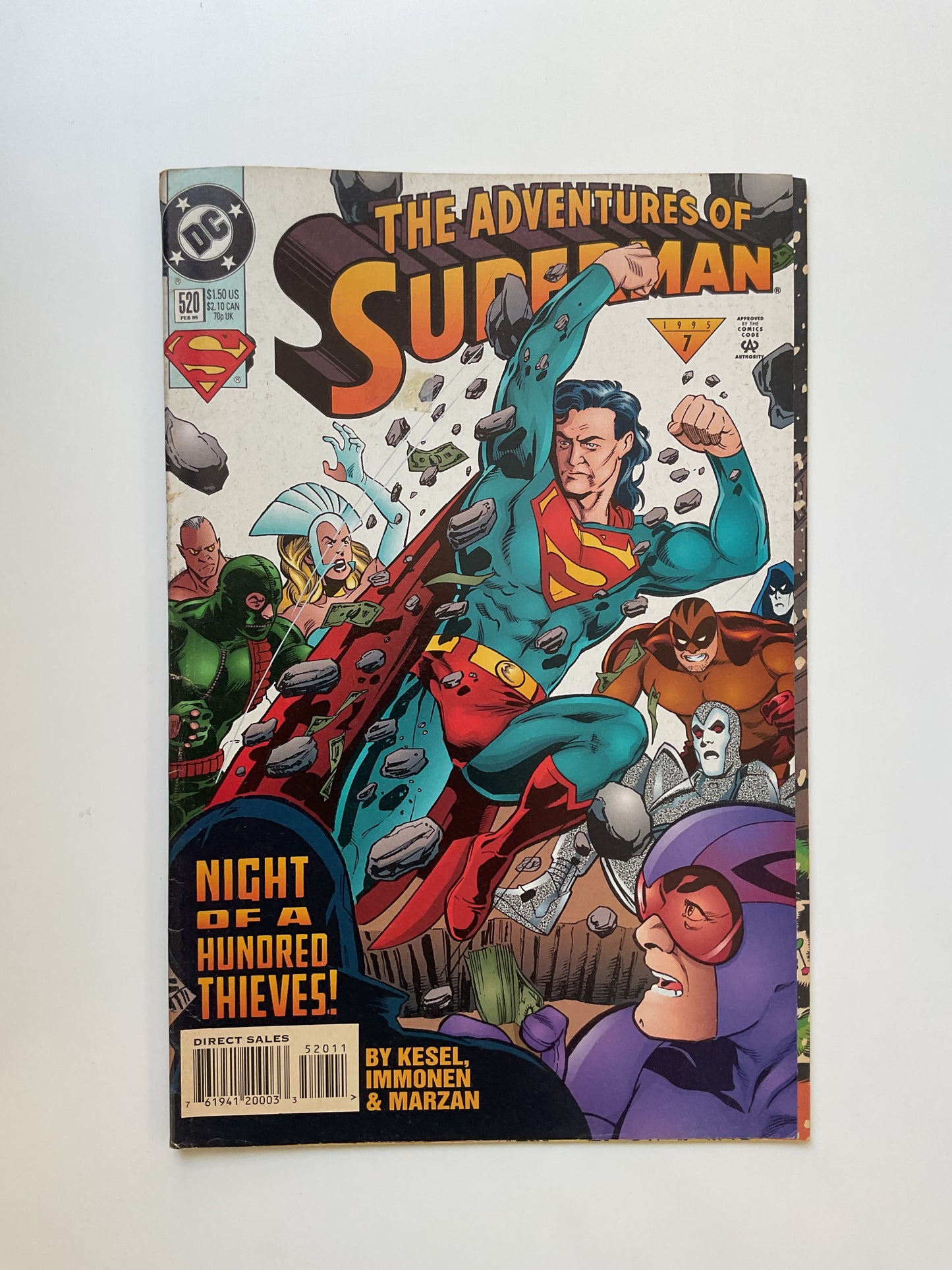 Adventures Of Superman #520 1995 DC Comics