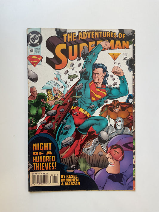 Adventures Of Superman #520 1995 DC Comics