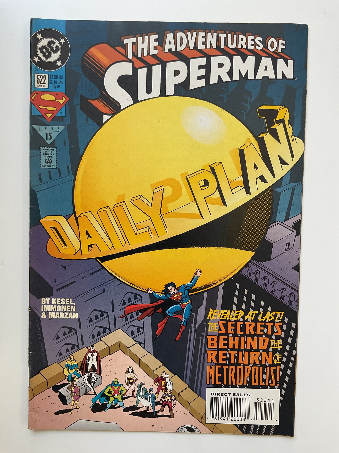 Adventures Of Superman #522 1995 DC Comics
