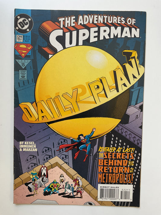 Adventures Of Superman #522 1995 DC Comics