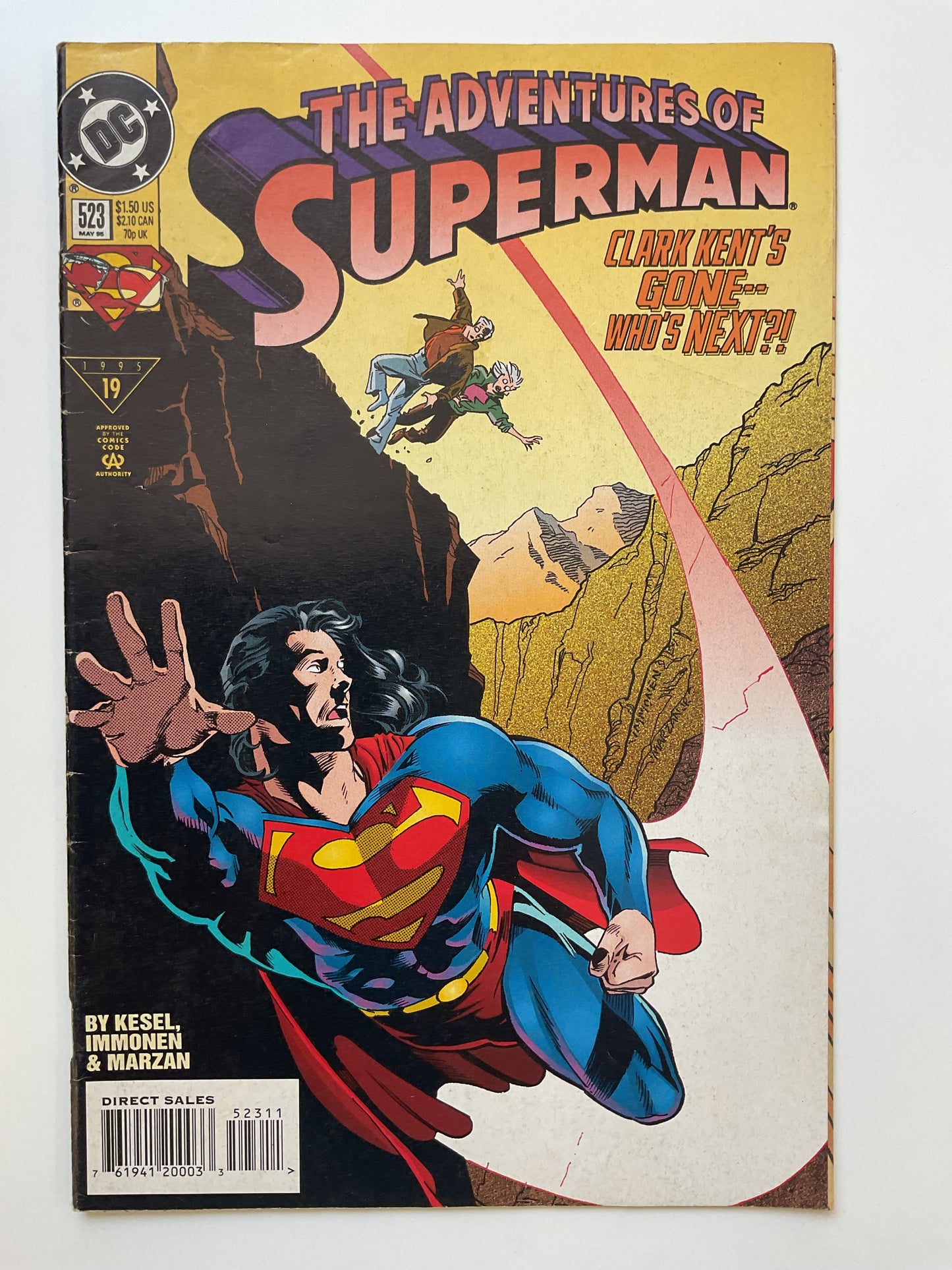 Adventures Of Superman #523 1995 DC Comics