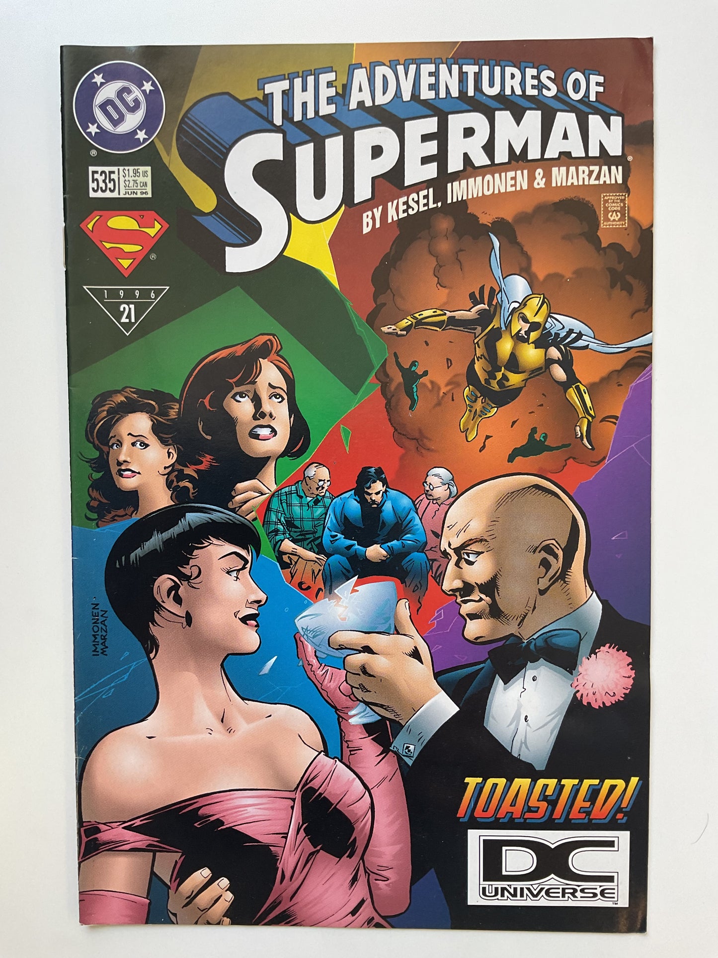 Adventures Of Superman #535 1996 DC Comics