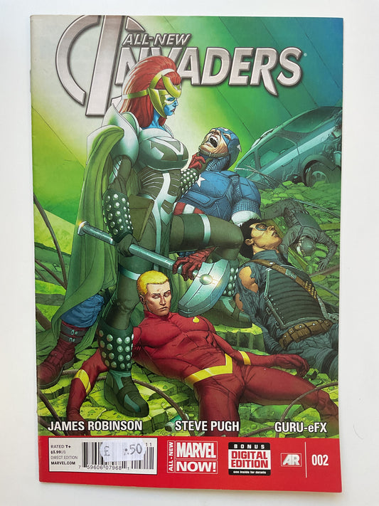 All-New Invaders #2 2014 Marvel Comics