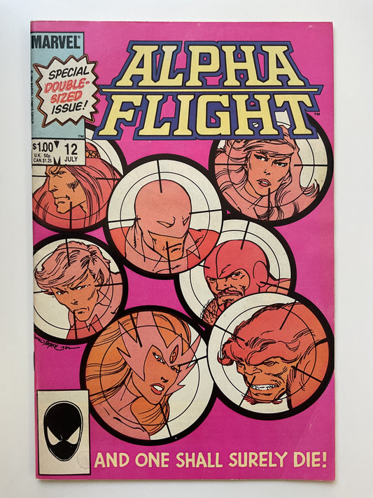 Alpha Flight #12 1984 Marvel Comics