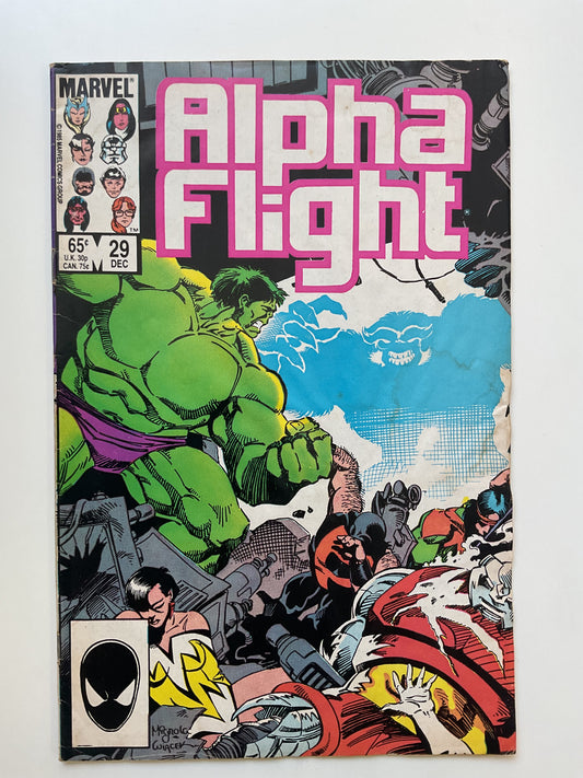 Alpha Flight #29 1985 Marvel Comics