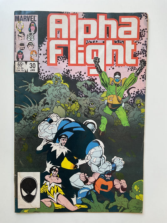 Alpha Flight #30 1985 Marvel Comics