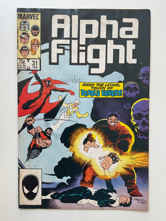 Alpha Flight #31 1985 Marvel Comics