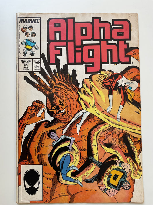 Alpha Flight #49 1987 Marvel Comics