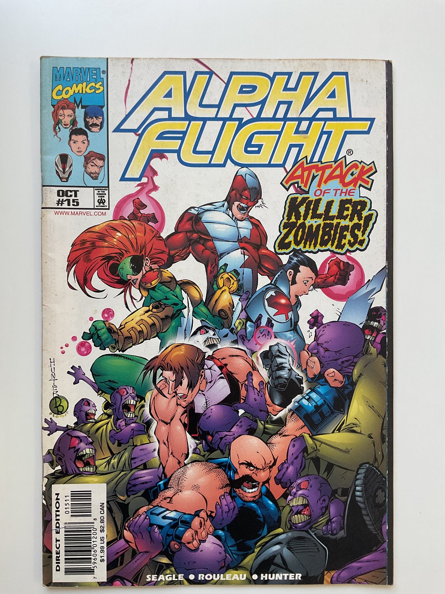 Alpha Flight #15 1998 Marvel Comics