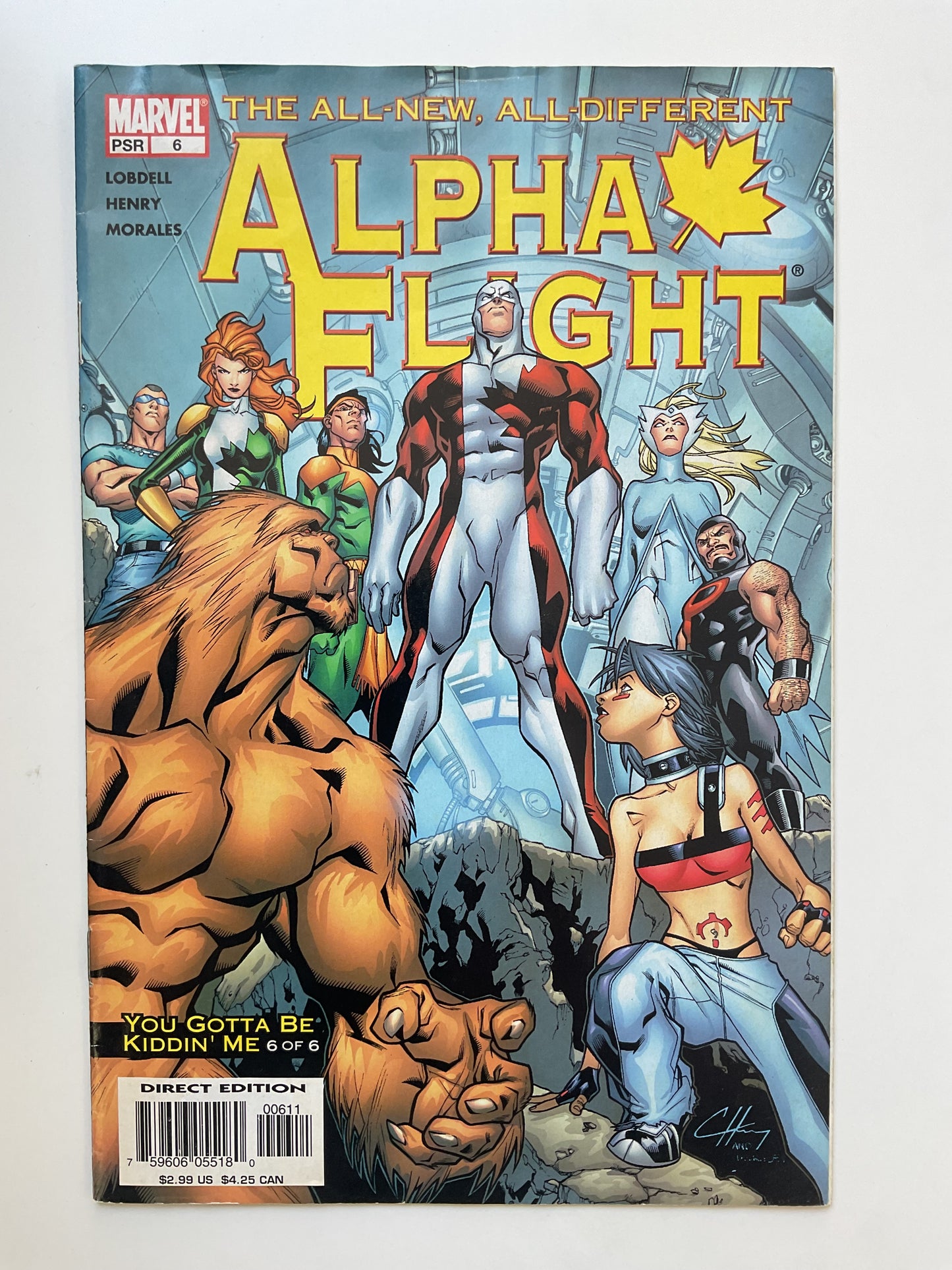 Alpha Flight #6 2004 Marvel Comics