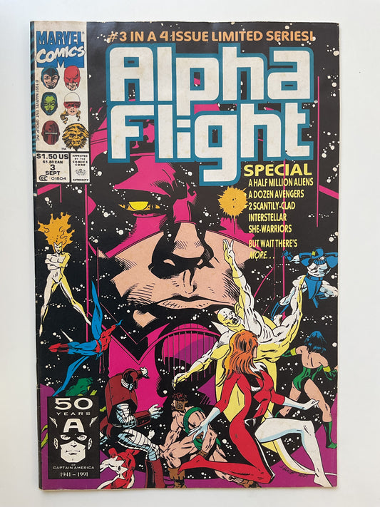 Alpha Flight Special #3 1991 Marvel Comics