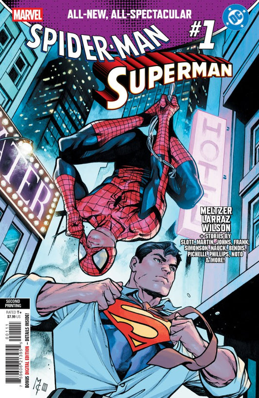 Marvel/DC Spider-Man Superman #1 2nd Print 2026 Marvel Comics