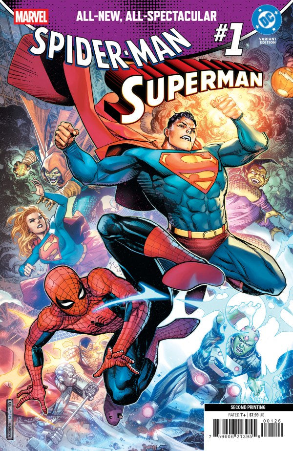 Marvel/DC Spider-Man Superman #1 2nd Print 2026 Marvel Comics