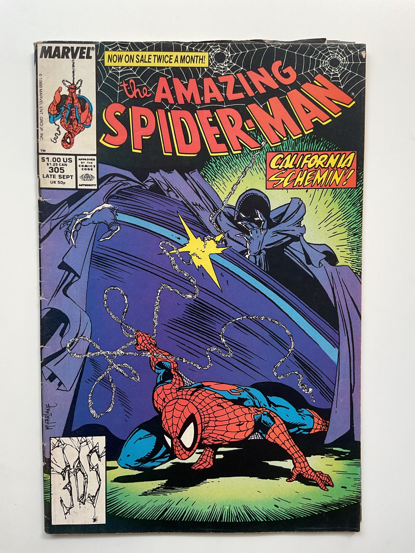 Amazing Spider-Man #305 1988 Marvel Comics McFarlane Cover