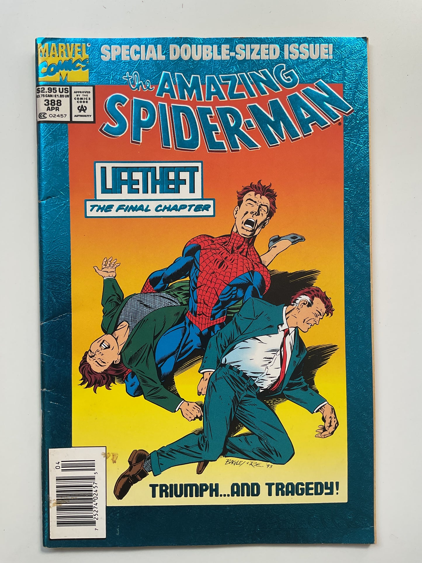 Amazing Spider-Man #388 1993 Marvel Comics Origin Of Eddie Brock