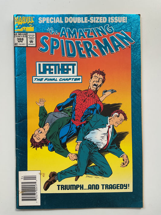 Amazing Spider-Man #388 1993 Marvel Comics Origin Of Eddie Brock