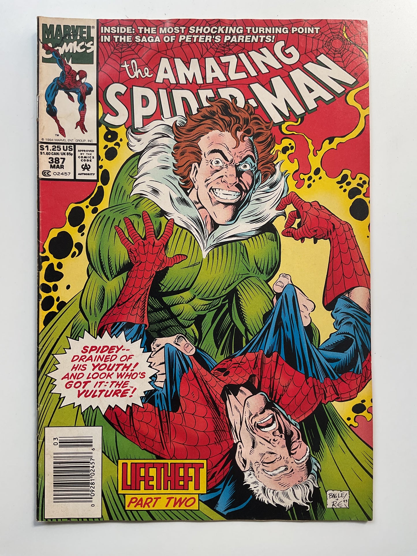 Amazing Spider-Man #387 1994 Marvel Comics