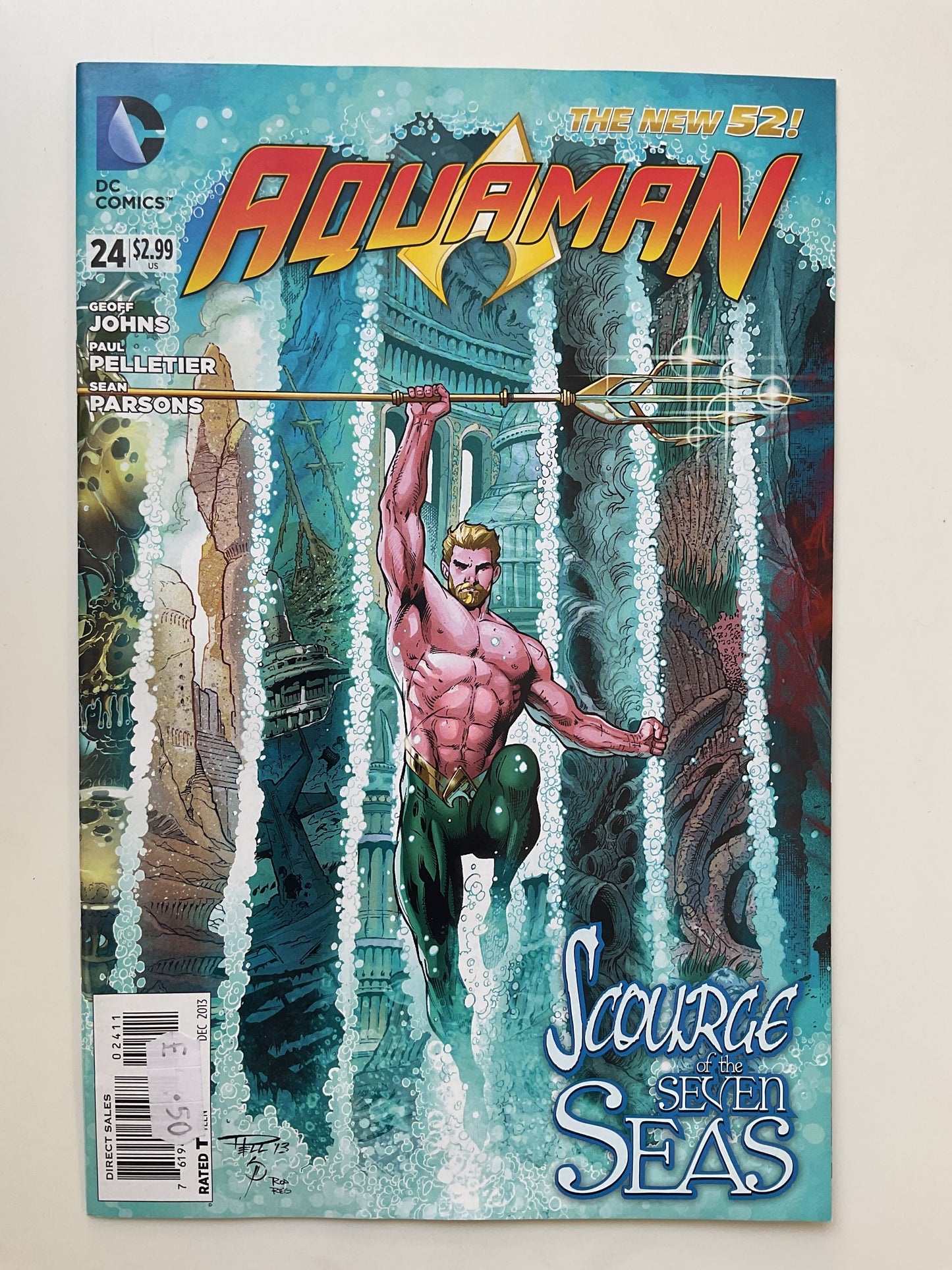 Aquaman #24 2013 DC Comics