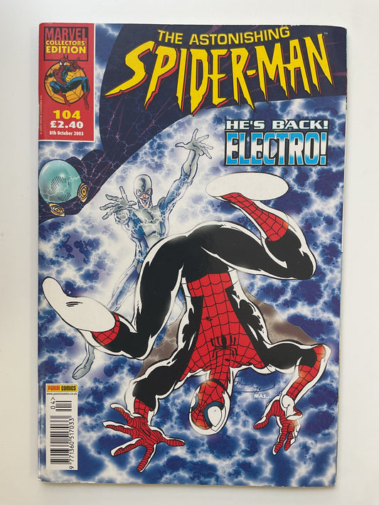 Astonishing Spider-Man #104 2003 Marvel Comics UK Panini