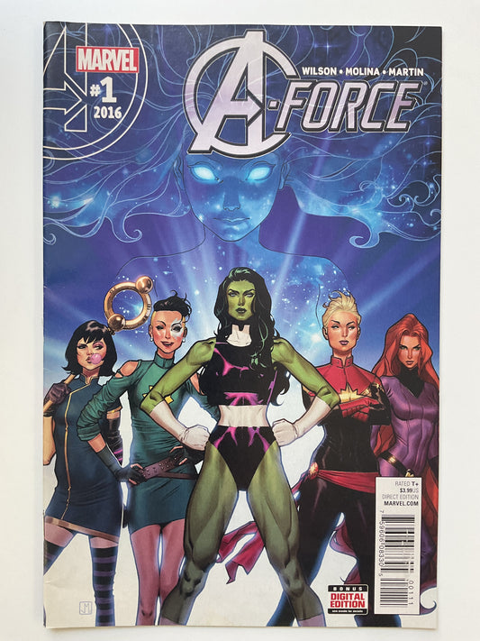 A-Force #1 2016 Marvel Comics
