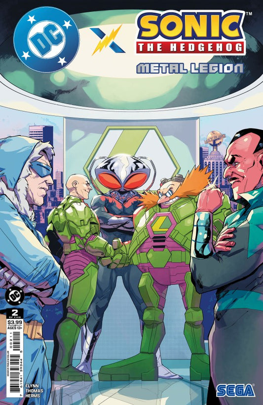DC X Sonic The Hedgehog Metal Legion #2 2026 DC Comics