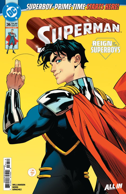 Superman #36 2nd Print 2026 DC Comics Reign Of The Superboys