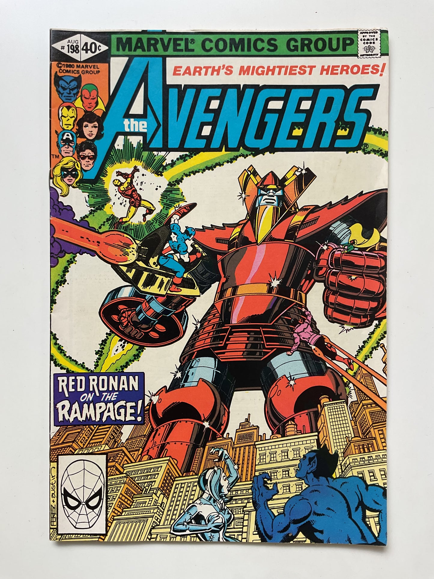 Avengers #198 1980 Marvel Comics