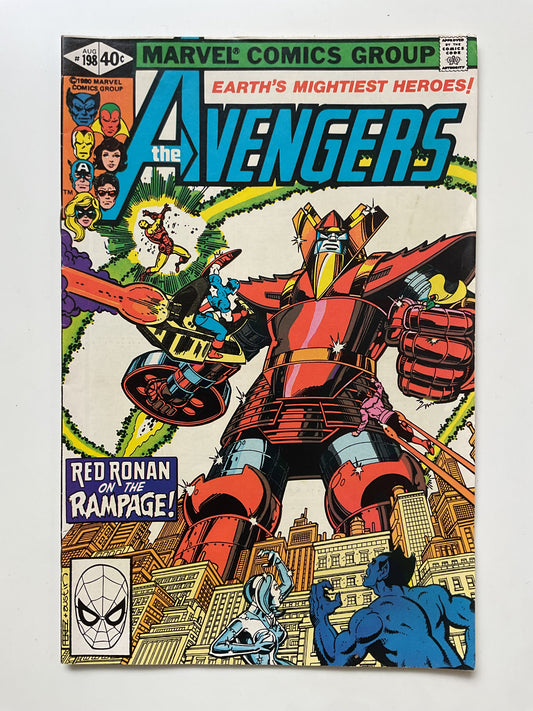 Avengers #198 1980 Marvel Comics