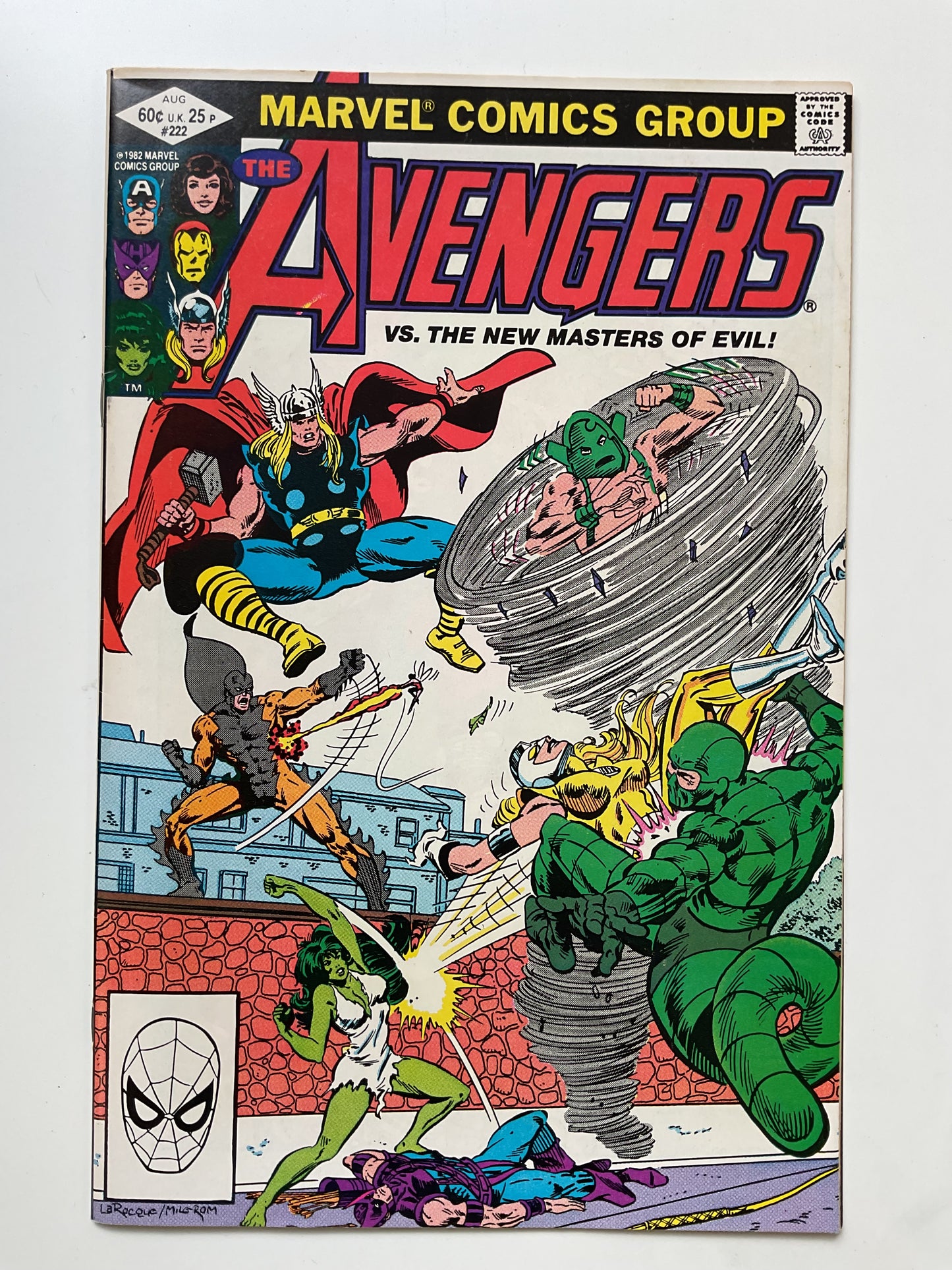 Avengers #222 1982 Marvel Comics