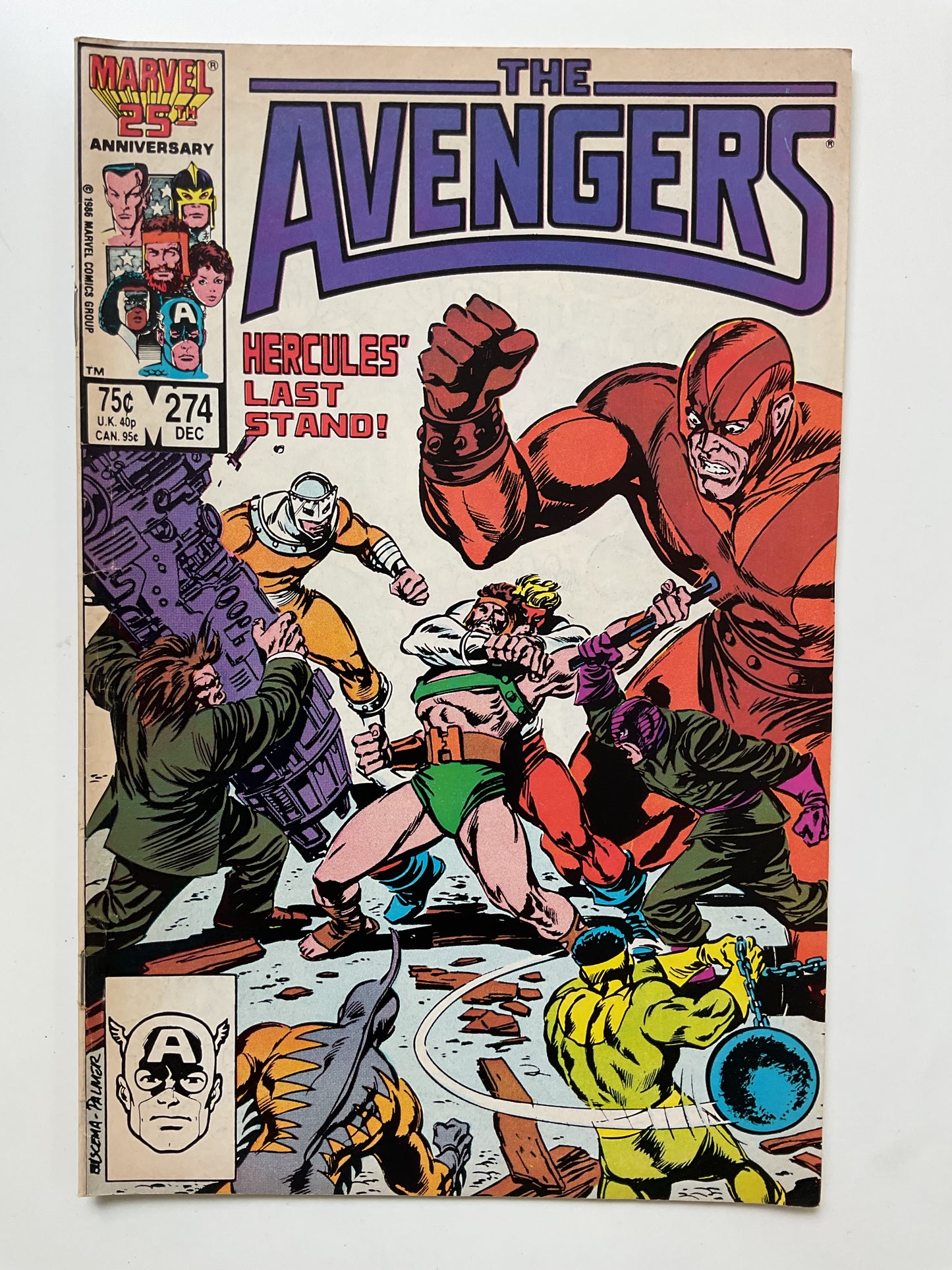 Avengers #274 1986 Marvel Comics