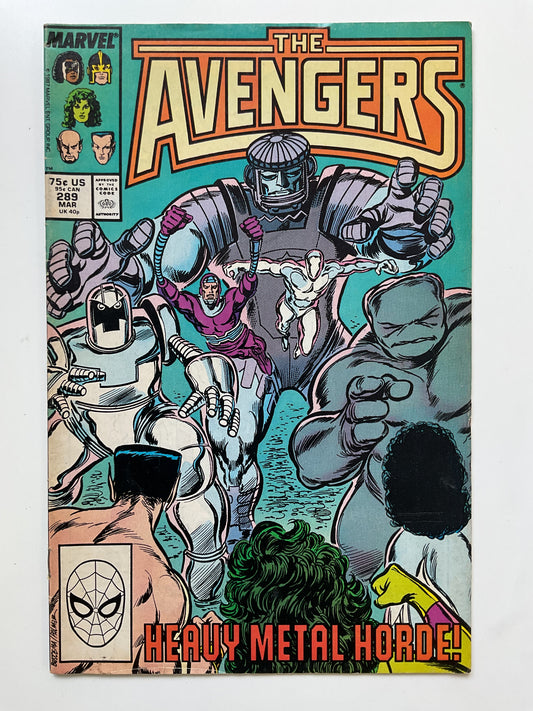 Avengers #289 1987 Marvel Comics