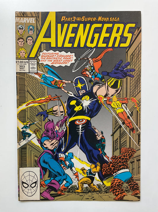 Avengers #303 1988 Marvel Comics