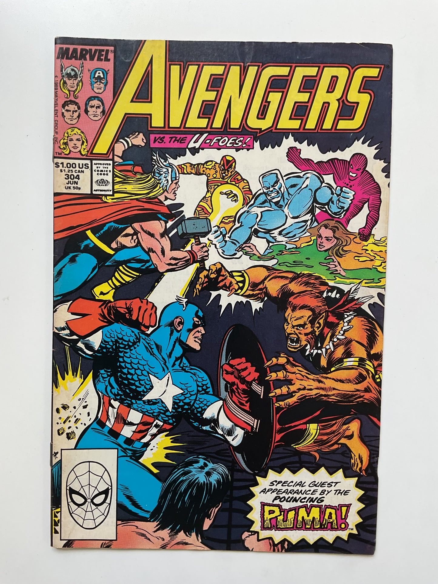Avengers #304 1988 Marvel Comics