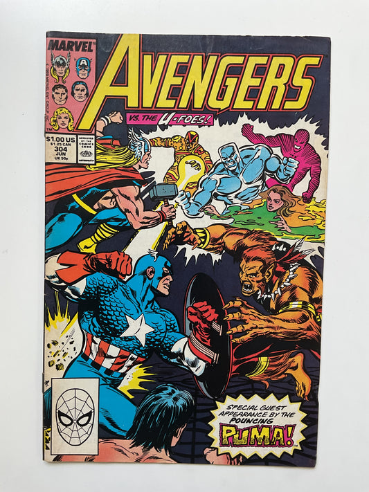 Avengers #304 1988 Marvel Comics