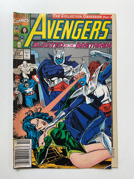 Avengers #337 1991 Marvel Comics