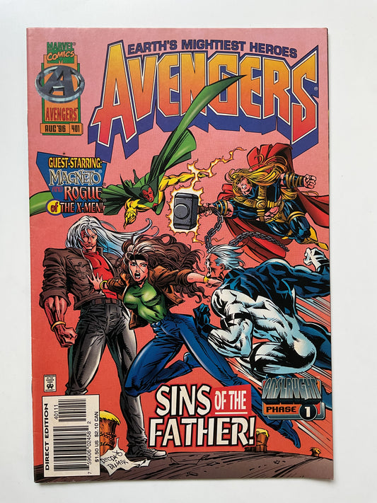 Avengers #401 1996 Marvel Comics Onslaught