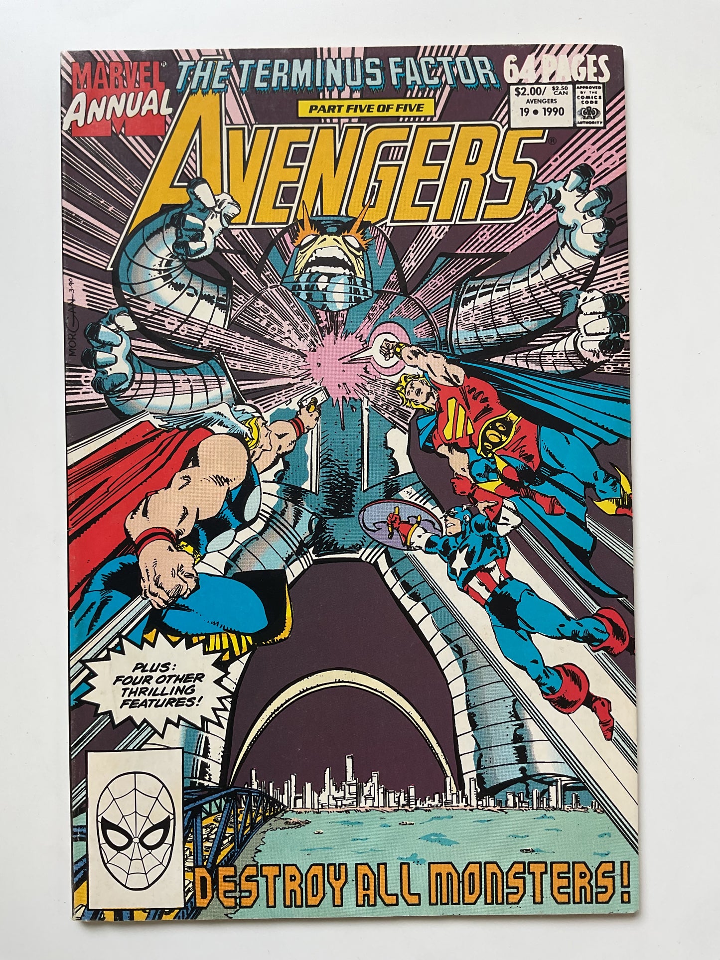 Avengers Annual #19 1990 Marvel Comics
