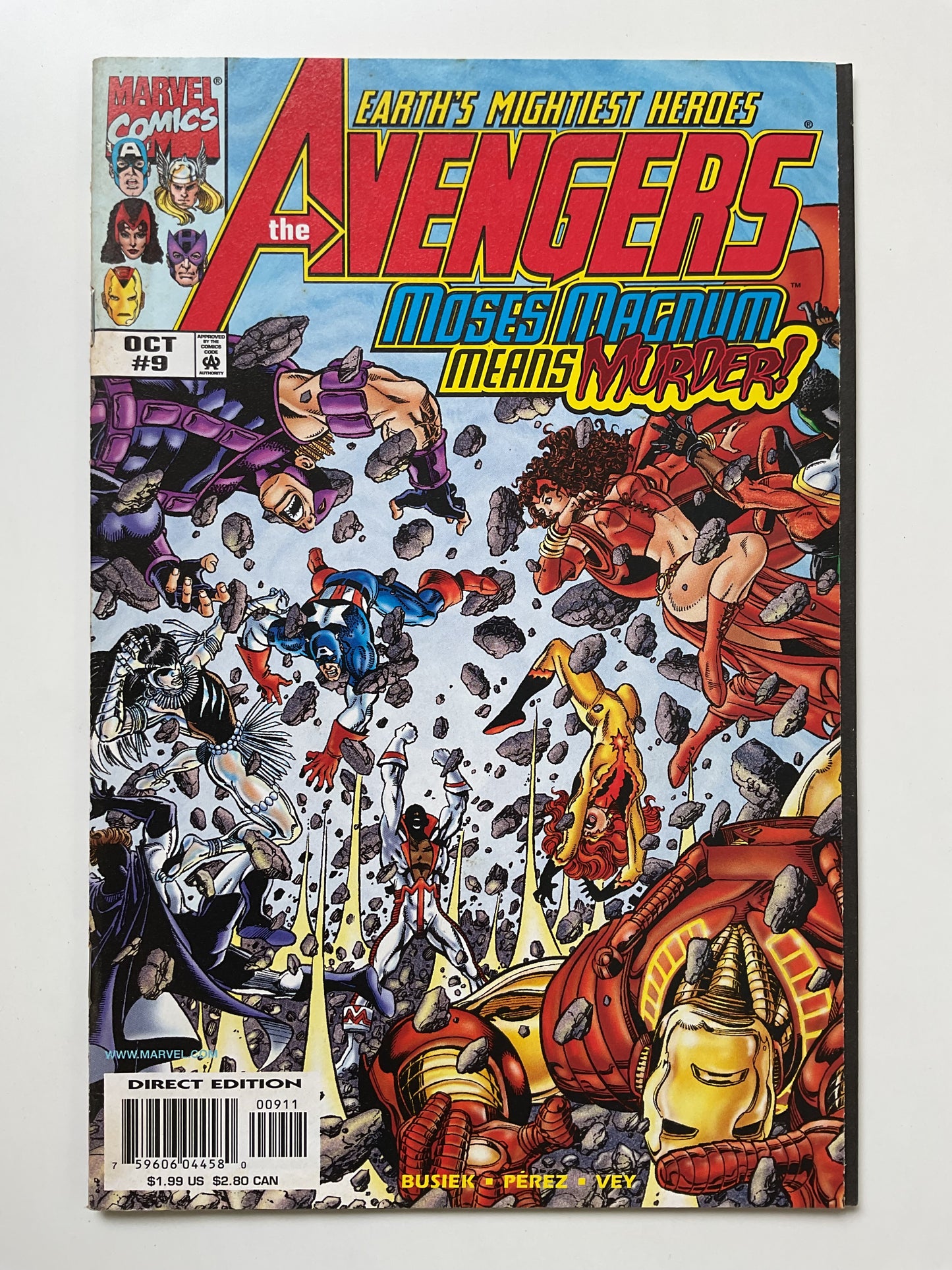 Avengers #9 1998 Marvel Comics
