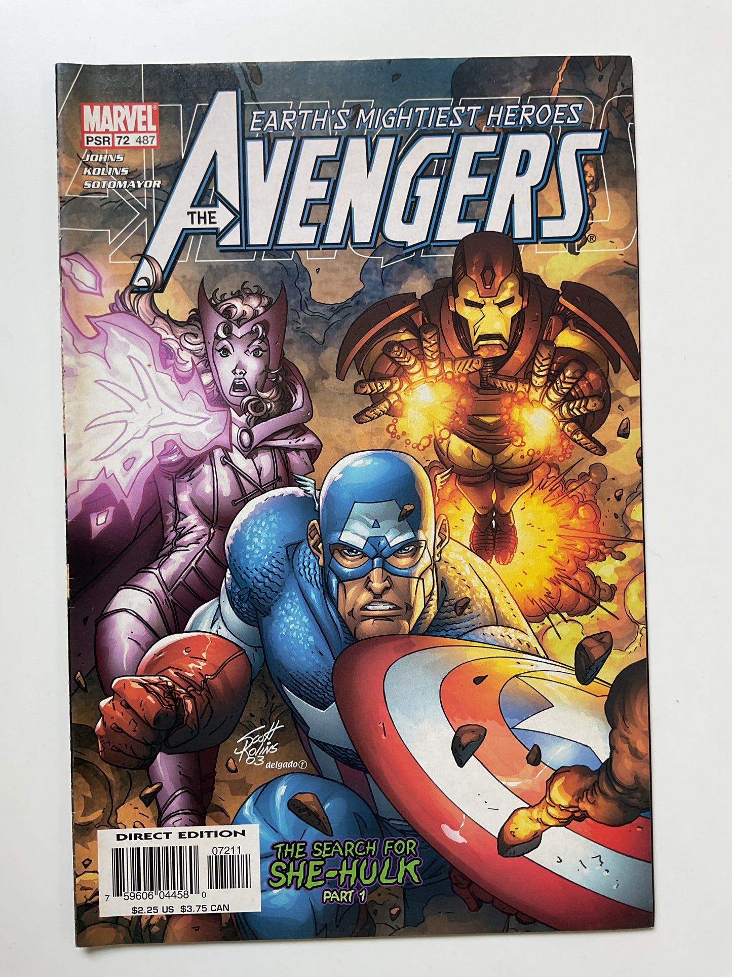 Avengers #72 2003 Marvel Comics