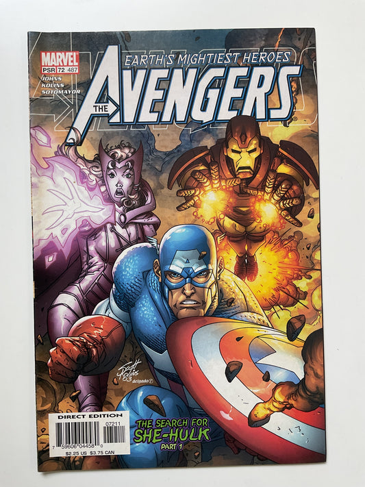 Avengers #72 2003 Marvel Comics