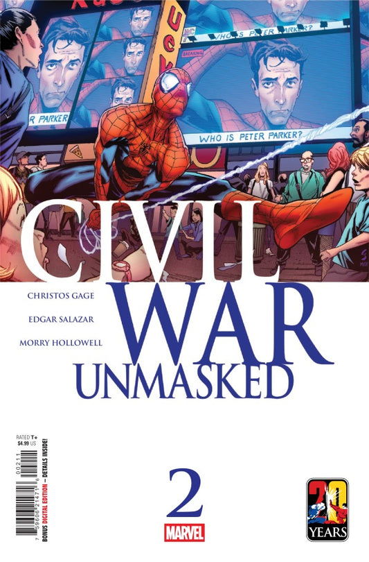Civil War Unmasked #2 2026 Marvel Comics
