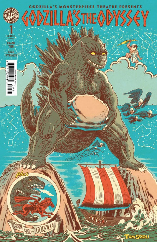 Godzilla’s Monsterpiece Theatre The Odyssey #1 2026 IDW Piblishing